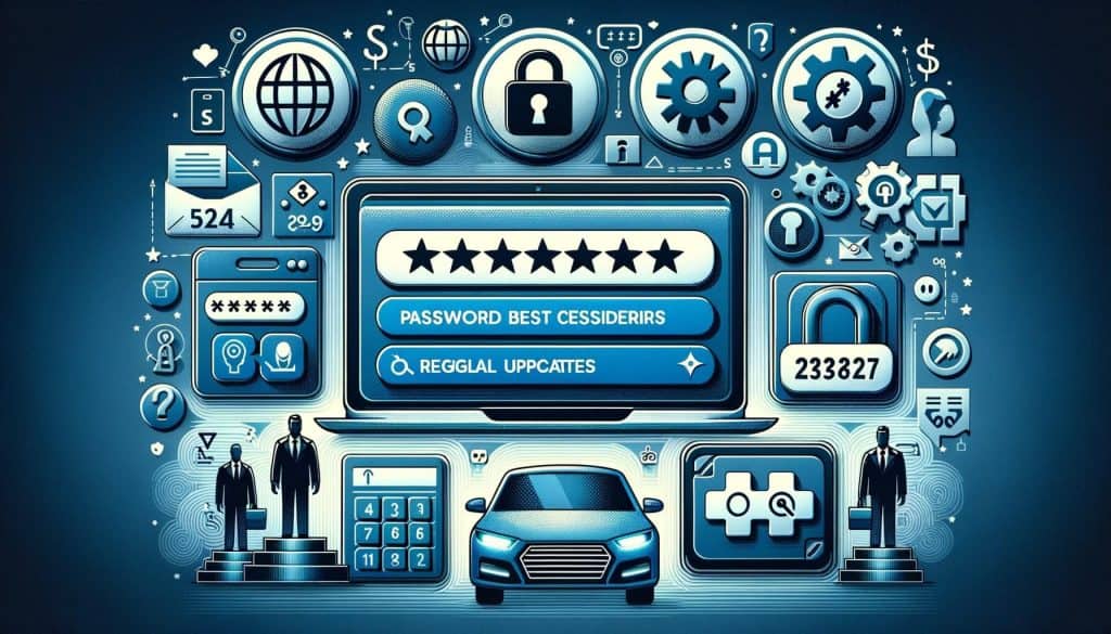 Securing User Credentials in Automotive Payment Portals: Password Best Practices