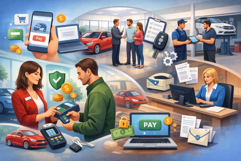 Core Payment Acceptance Needs Across the Dealership