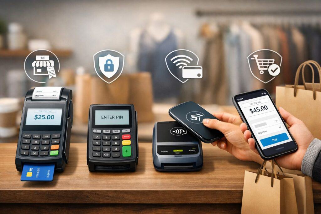 Hardware Options: Terminals, PIN Pads, Tap-to-Pay, and Mobile Checkout