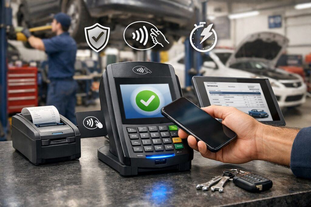 Pick Hardware That Fits Auto Service Reality (Durable, Fast, Contactless-Ready)