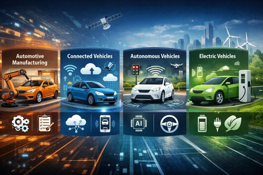 Processing Model Requirements by Automotive Sub-Industry