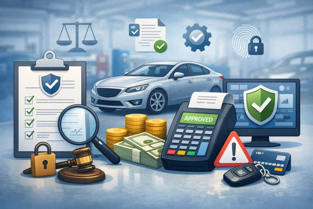 What “compliance” means for auto merchant accounts