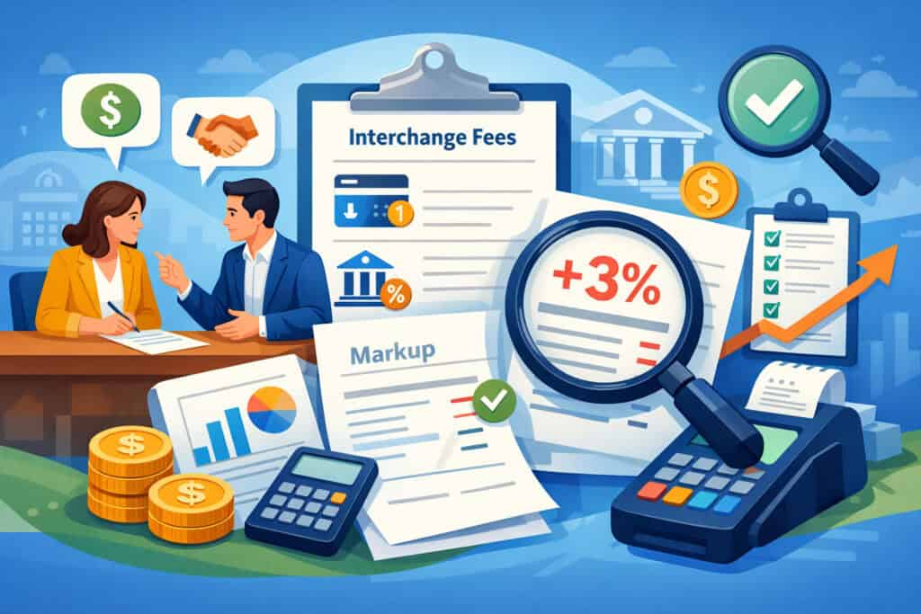 Strategy 1: Negotiate Interchange-Plus Pricing and Audit the Markup